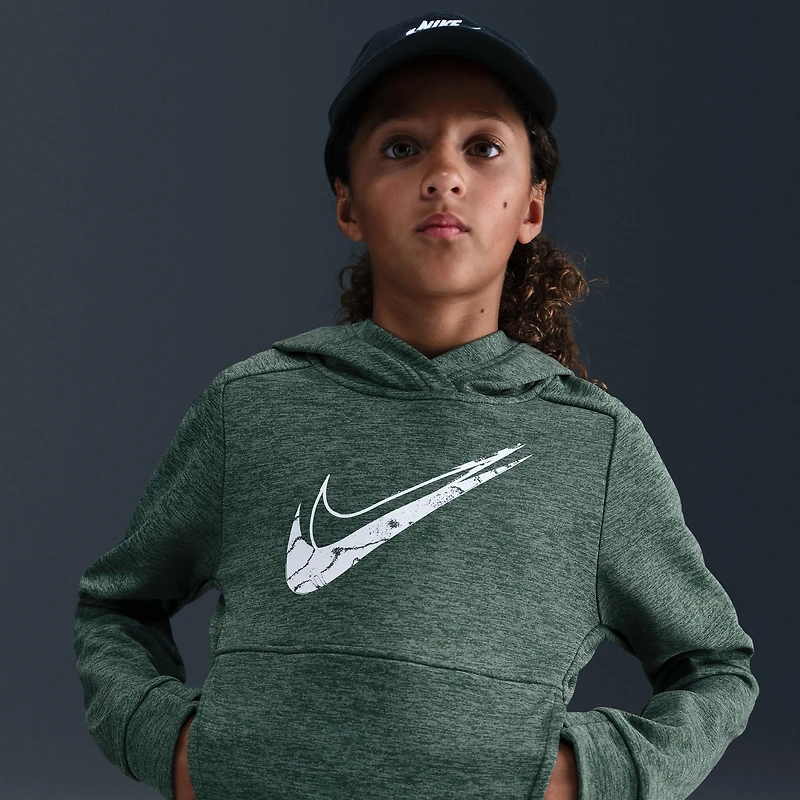 Nike Multi Stain Repel Big Kids' Therma-FIT Hoodie