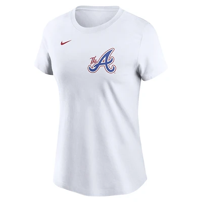 Ronald Acuña Jr. Atlanta Braves City Connect Fuse Women's Nike MLB T-Shirt