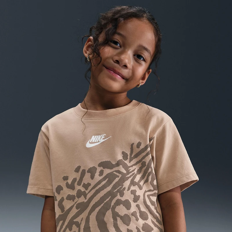 Nike Wild Warmth Little Kids' Boxy T-Shirt