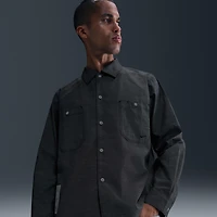 Nike Life Men's Chambray Long-Sleeve Painter's Shirt