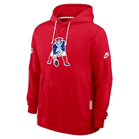 New England Patriots Alt Offensive Set Play Sideline Men's Nike Dri-FIT NFL Pullover Hoodie