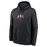 Ohio State Club Basketball 2-Hit Men's Nike College Pullover Hoodie