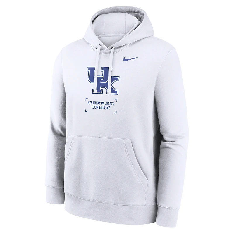 Kentucky Club Basketball 2-Hit Men's Nike College Pullover Hoodie