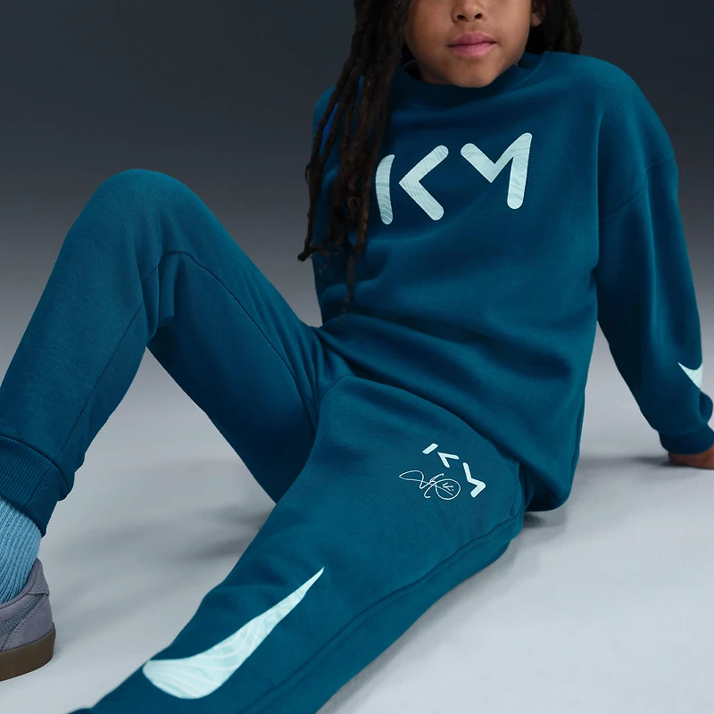 Kylian Mbappé Club Fleece Big Kids' Nike Soccer Joggers