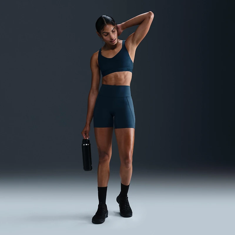 Nike Universa Women's High-Waisted 5" Biker Shorts with No Front Seam