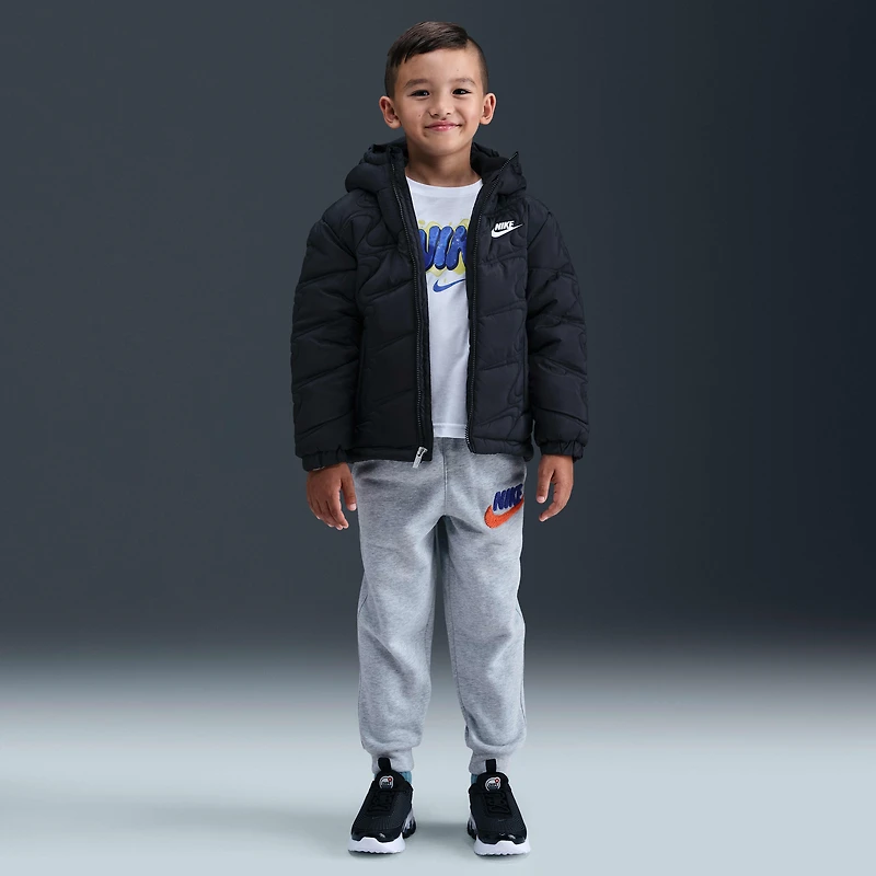 Nike Little Kids' Swoosh Quilted Puffer Jacket