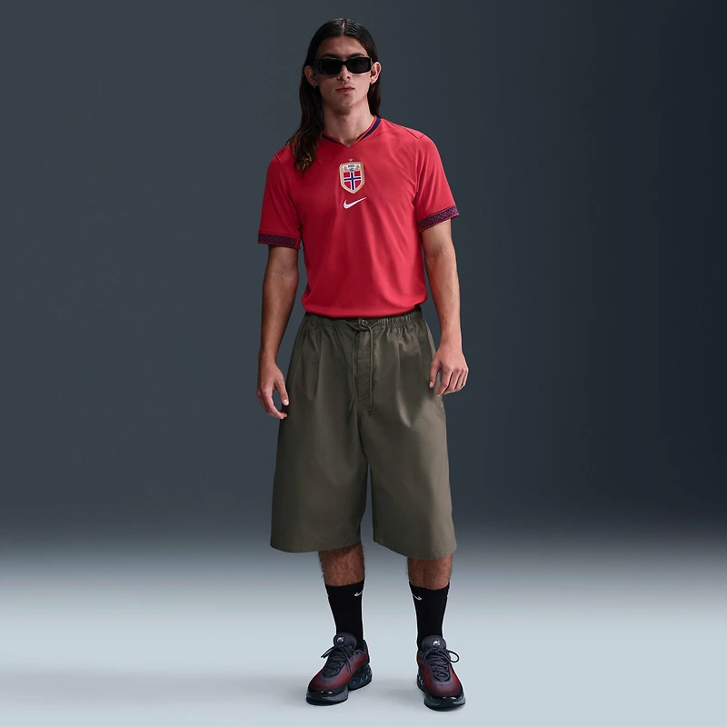 Norway 2025 Stadium Home (Women's Team) Men's Nike Dri-FIT Soccer Replica Jersey