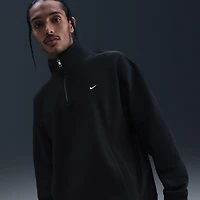 Nike Solo Swoosh Men's Fleece Quarter-Zip Top