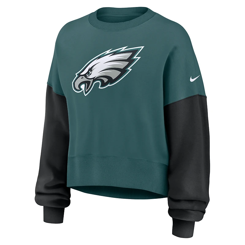 Philadelphia Eagles Women's Nike NFL Pullover Crew