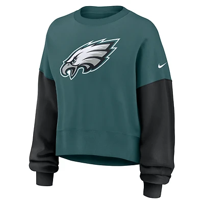 Philadelphia Eagles Women's Nike NFL Pullover Crew