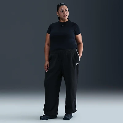 Nike Sportswear Club Fleece Women's Mid-Rise Wide-Leg Cozy Pants