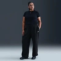 Nike Sportswear Club Fleece Women's Mid-Rise Wide-Leg Cozy Pants
