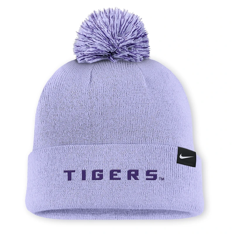 LSU Primetime Campus Toned Men's Nike College Cuffed Pom Beanie