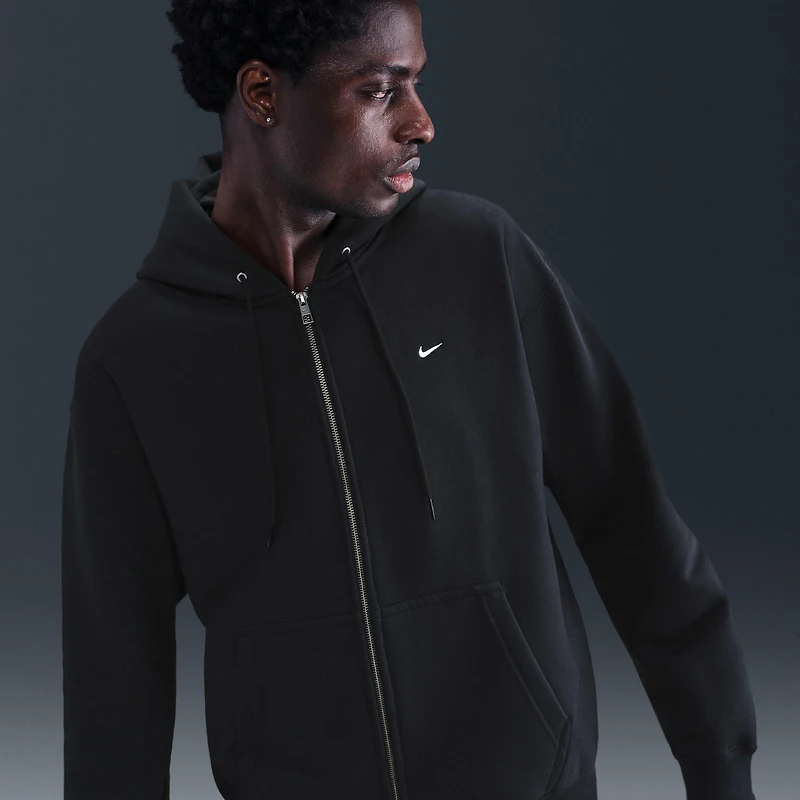 Nike Solo Swoosh Men's Full-Zip Fleece Hoodie