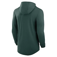 Michigan State Campus Arch Men's Nike Dri-FIT College Long-Sleeve Hooded T-Shirt