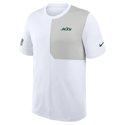 New York Jets Sideline Coach Men's Nike Dri-FIT NFL Top