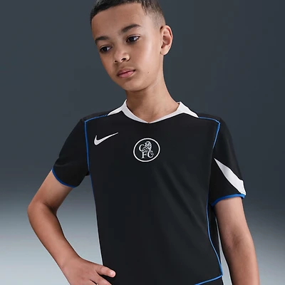 Chelsea FC 2025/26 Stadium Third Big Kids' Nike Dri-FIT Total 90 Soccer Replica Jersey