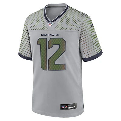 12s Seattle Seahawks Rivalries Collection Men’s Nike NFL Game Jersey