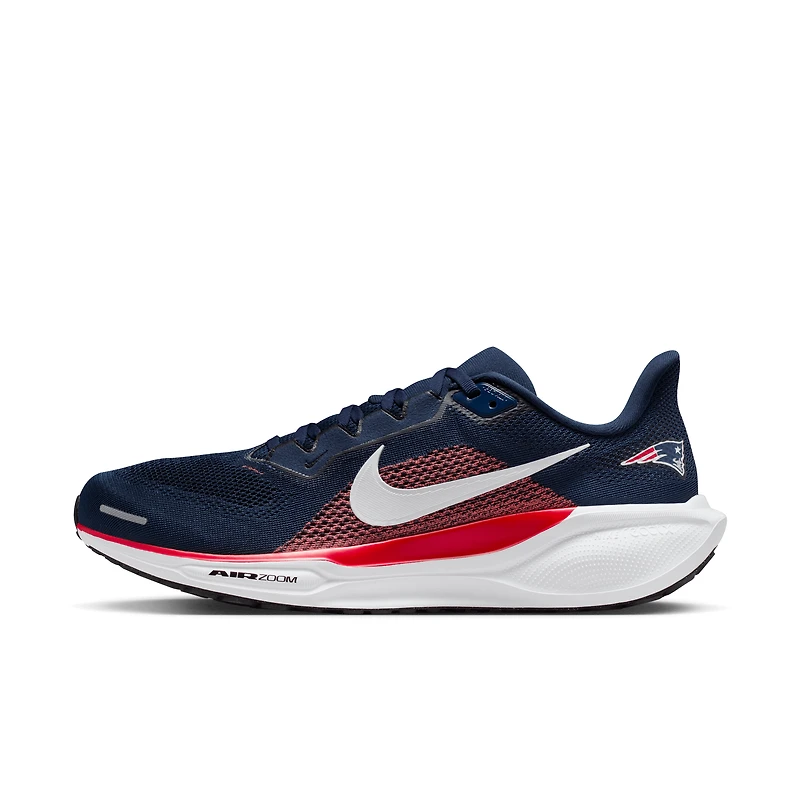 New England Patriots Pegasus 41 Men's Nike NFL Road Running Shoes