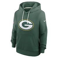 Green Bay Packers Sideline Women's Nike Dri-FIT NFL Pullover Hoodie