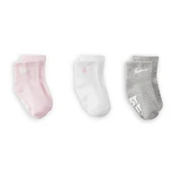 Nike Verbiage Gripper Socks (3 Pairs) Baby