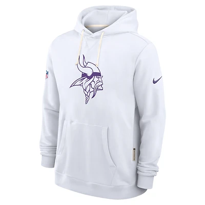 Minnesota Vikings Alt 2 Tight Coverage Sideline Men's Nike Dri-FIT NFL Pullover Hoodie