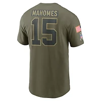 Patrick Mahomes Kansas City Chiefs Salute To Service Men’s Nike NFL T-Shirt