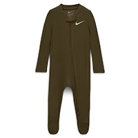 Nike Baby (0-9M) Ribbed Viscose Footed Coverall