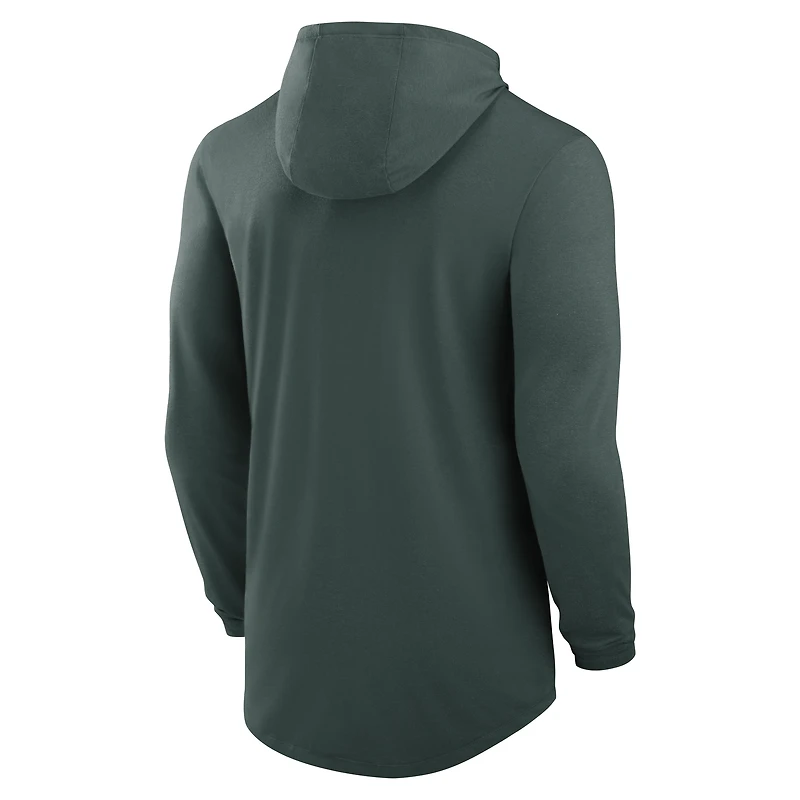 Michigan State Legacy Men's Nike Dri-FIT College Long-Sleeve Hooded T-Shirt