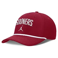 Oklahoma Primetime Rise Campus Men's Jordan Brand College Adjustable Hat