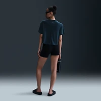 Nike One Relaxed Women's Dri-FIT Cropped Short-Sleeve Top