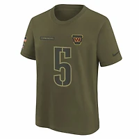 Jayden Daniels Washington Commanders Salute to Service Big Kids’ Nike NFL T-Shirt