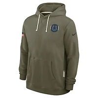 Indianapolis Colts Salute to Service Sideline Dominant Force Men's Nike Dri-FIT NFL Pullover Hoodie