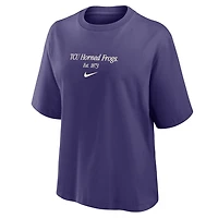 TCU Authentics Women's Nike College Boxy T-Shirt