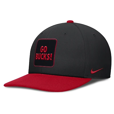 Ohio State Sideline Campus Local Pro Men's Nike Dri-FIT College Adjustable Hat