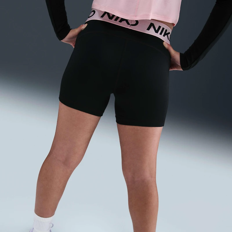 Nike Pro Girls' Dri-FIT Shorts (Extended Size)