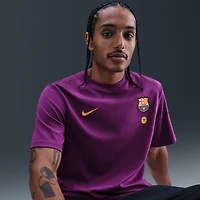 FC Barcelona Primary Home Men's Nike Dri-FIT Soccer Short-Sleeve Top