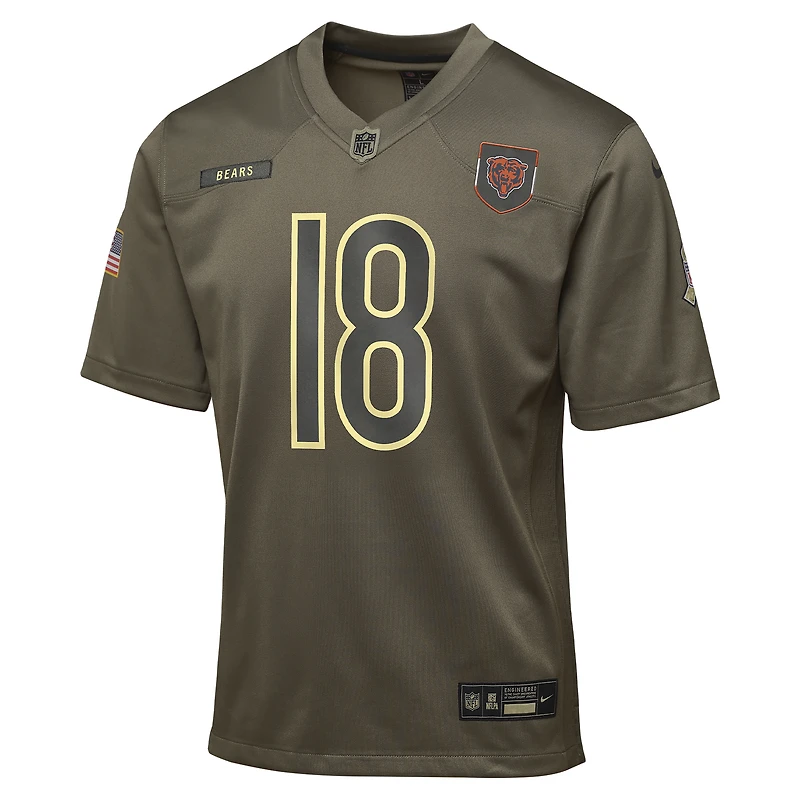 Caleb Williams Chicago Bears Salute to Service Big Kids’ Nike NFL Game Jersey