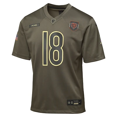 Caleb Williams Chicago Bears Salute to Service Big Kids’ Nike NFL Game Jersey