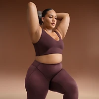 NikeSKIMS Matte Women's V-Neck Long-Line Bra