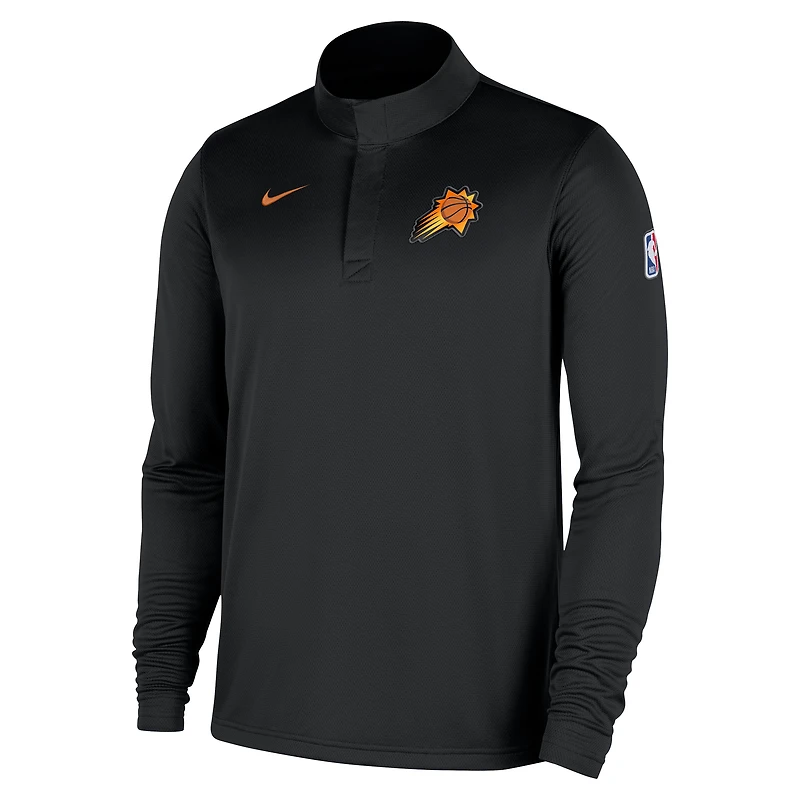 Phoenix Suns Men's Nike Dri-FIT NBA 1/4-Zip Long-Sleeve Top