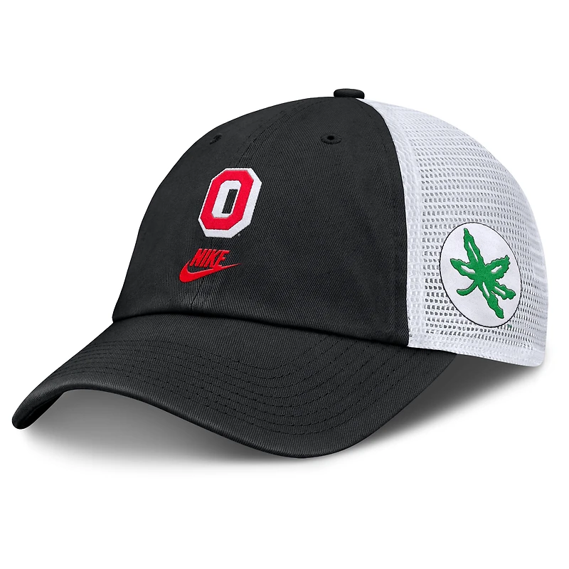 Ohio State Legacy Club Men's Nike College Trucker Adjustable Hat
