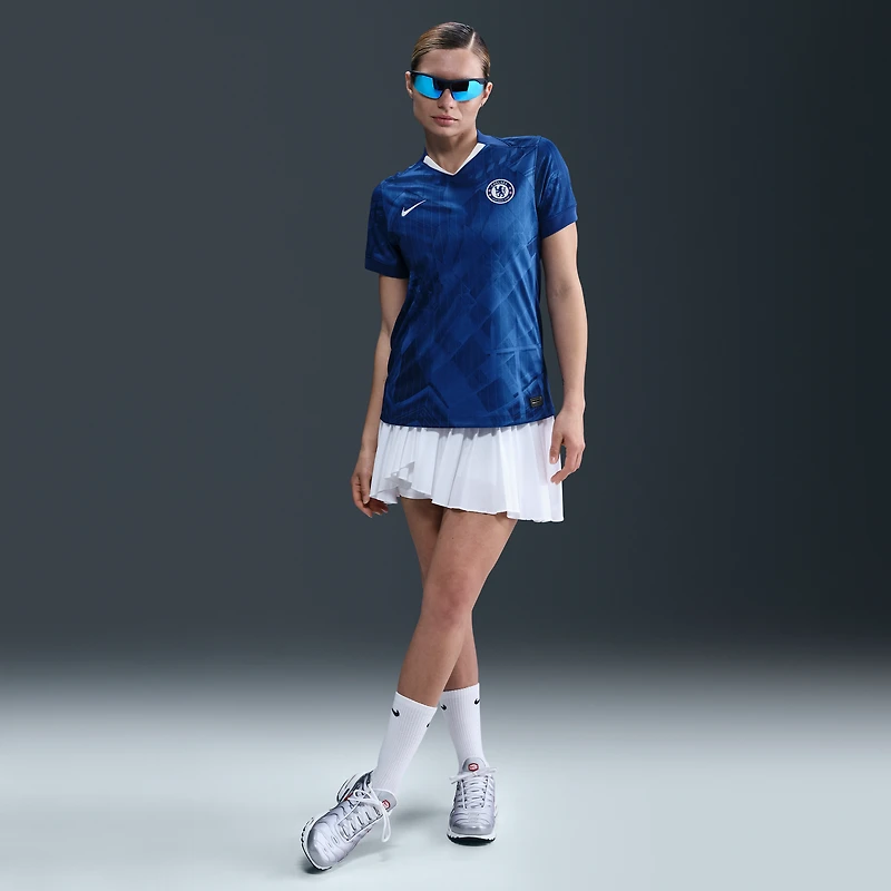 Chelsea FC 2025/26 Stadium Home Women's Nike Dri-FIT Soccer Replica Jersey