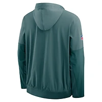 Philadelphia Eagles Well Rounded Anorak Men's Nike NFL 1/2-Zip Hooded Jacket
