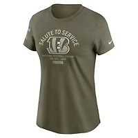 Cincinnati Bengals Salute to Service Sideline Women's Nike NFL T-Shirt