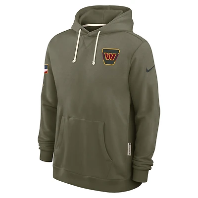 Washington Commanders Salute to Service Sideline Dominant Force Men's Nike Dri-FIT NFL Pullover Hoodie