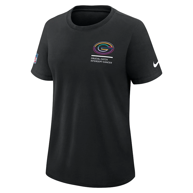 Green Bay Packers Crucial Catch Women's Nike Dri-FIT NFL T-Shirt