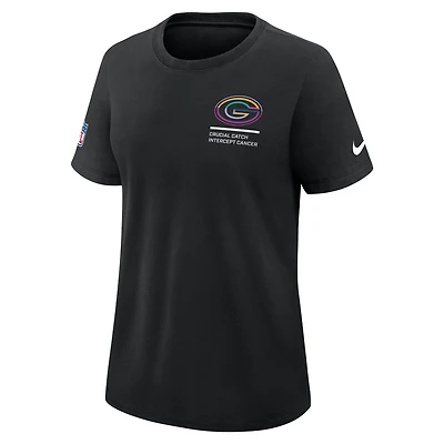 Green Bay Packers Crucial Catch Women's Nike Dri-FIT NFL T-Shirt