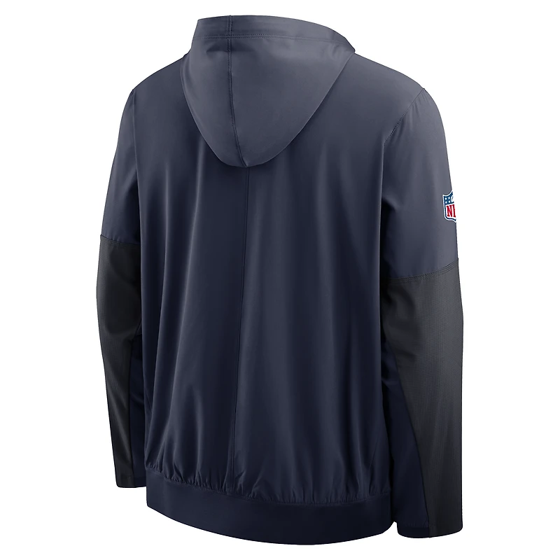 Denver Broncos Well Rounded Anorak Men's Nike NFL 1/2-Zip Hooded Jacket