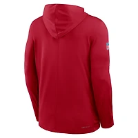 Tampa Bay Buccaneers Pure Fury Sideline Men's Nike Dri-FIT NFL Long-Sleeve Hooded Top